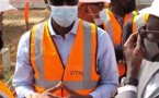 Le ministre Yankhoba Diatara en visite sur les chantiers Datacenter de l'ADIE à Diamniadio
