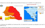 Une dense poussière va couver progressivement l'ensemble du territoire sénégalais du jeudi au samedi (météo)