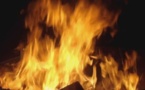 Incendie au marché Grand Dakar