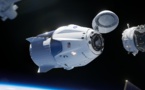 La capsule Crew Dragon s'est amarrée à la station spatiale internationale