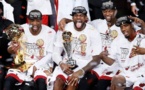 Basket-Ball:LeBron James et Miami champions de NBA
