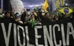 Brésil: près d'un million de manifestants dans le pays, 300000 à Rio