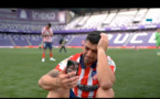 Les larmes de Luis Suarez après le titre de l'Atlético