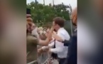 Emmanuel Macron giflé par un homme lors de son déplacement dans la Drôme