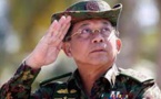 Min Aung Hlaing, le chef de la junte birmane, à Moscou