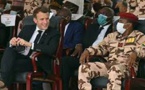 La discrète rencontre entre le président français Macron et son homologue tchadien Mahamat Déby