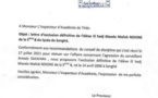 Agression du surveillant du lycée de Sangué: l’élève auteur des faits exclu
