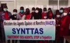 Les cinq membres du SYNTTAS ont suspendu lundi la grève de la faim