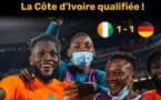 JO: la Côte d'Ivoire élimine l'Allemagne et décroche son billet pour 1/4 de finale