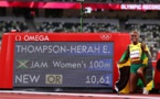 ​JO-2020 - Athlétisme: deuxième titre et deuxième chrono de l'histoire sur 100 m pour la Jamaïcaine Elaine Thompson-Herah