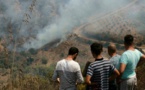 Incendies en Algérie: la plupart des foyers maîtrisés à Tizi Ouzou, les montagnes de Kabylie en deuil