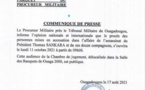 Assassinat de Thomas Sankara: le procès s’ouvre le 11 octobre prochain 