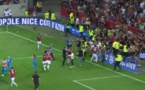 Incidents Nice-OM: trois joueurs marseillais blessés
