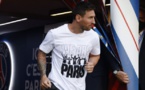 Après un passage à Barcelone ce week-end, Lionel Messi a repris l'avion pour Paris