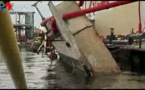 Port Autonome de Dakar: le Quai 910 du Mole 9 s’affaisse et emporte plusieurs réserves de la société Oryx (Vidéo)