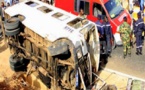 Autoroute à péage: un car "Ndiaga Ndiaye" se renverse et fait 12 blessés dont 2 graves