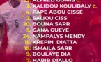Onze du Sénégal face au Congo: Aliou Cissé met Koulibaly, Gana et Ismaila Sarr qui sont tous sous la menace d’une suspension en cas de carton jaune