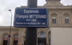 Quand la mairie PS de Reims inaugure une place avec une faute d'orthographe à "Mitterrand"