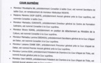Conseil supérieur de la Magistrature: La liste complète des nominations et les décisions