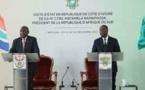 En Côte d'Ivoire, le président sud-africain Ramaphosa resserre les liens avec Ouattara