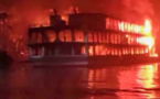 Bangladesh: incendie meurtrier à bord d'un ferry sur une rivière du sud du pays
