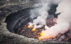 RDC: le volcan Nyiragongo toujours très actif