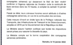 Mali: le ministre des Transports donne un ultimatum aux compagnies aériennes