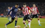Premier League : Southampton tient en échec Manchester City