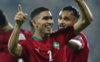 Le Maroc se qualifie en quart de finale grâce à un somptueux coup franc de Hakimi