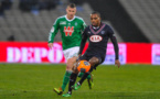 Football, Ligue 1 Bordeaux douche Saint-Etienne