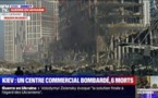 Guerre en Ukraine: bombardement meurtrier sur un centre commercial à Kiev