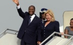 Le président Ouattara accueilli à Abidjan par une foule immense