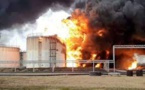 Un dépôt d'armes russe en feu près de la frontière avec l'Ukraine