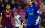Vainqueur, le Barça pleure Valdés