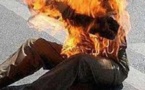 Guinguinéo-Kaolack: Massaër Goumbala,  48 ans s’immole par le feu