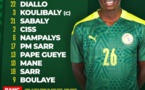 Le onze de départ des Lions du Sénégal contre le Bénin