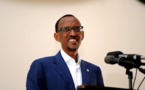 Paul Kagamé, co-lauréat du Prix 2014 des télécommunications et de la société mondiale de l'information.