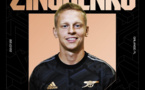 Arsenal officialise l’arrivée de Zinchenko