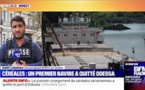 Le premier chargement de céréales ukrainiennes a quitté le port d'Odessa