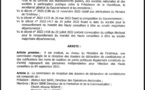 Election des hauts conseils du 04 septembre : le dépôt des dossiers de candidature prévu pour la période du 09 au 14 août 