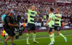 Premier League: Manchester City s’impose à West-Ham grâce à un doublé de Haaland