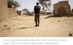 Burkina Faso: une double attaque à l'engin explosif fait au moins quinze morts