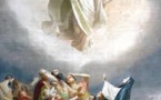 C’est l’Ascension: l’élévation de Jésus au Ciel après sa résurrection