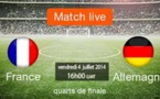 CDM 2014- Quarts de Finale- Programme du Jour : France- Allemagne à ne pas rater
