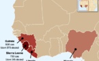 Ebola : la carte de l'épidémie