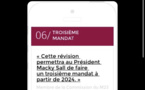 La Présidence du Sénégal a supprimé son tweet qui indiquait que Macky Sall n’a pas droit à un 3e mandat