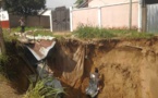 Congo-B: les éboulements causés par les pluies sur le point d’engloutir une école