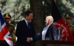 Afghanistan: Cameron à Kaboul, le président Ghani remercie les soldats de l'Otan