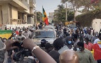 Procès Mame Niang : le convoi d’Ousmane Sonko en route vers le Tribunal