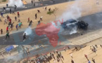 Dakar : des jeunes s'attaquent aux policiers, récupèrent leur véhicule et s'emparent des grenades lacrymogènes 